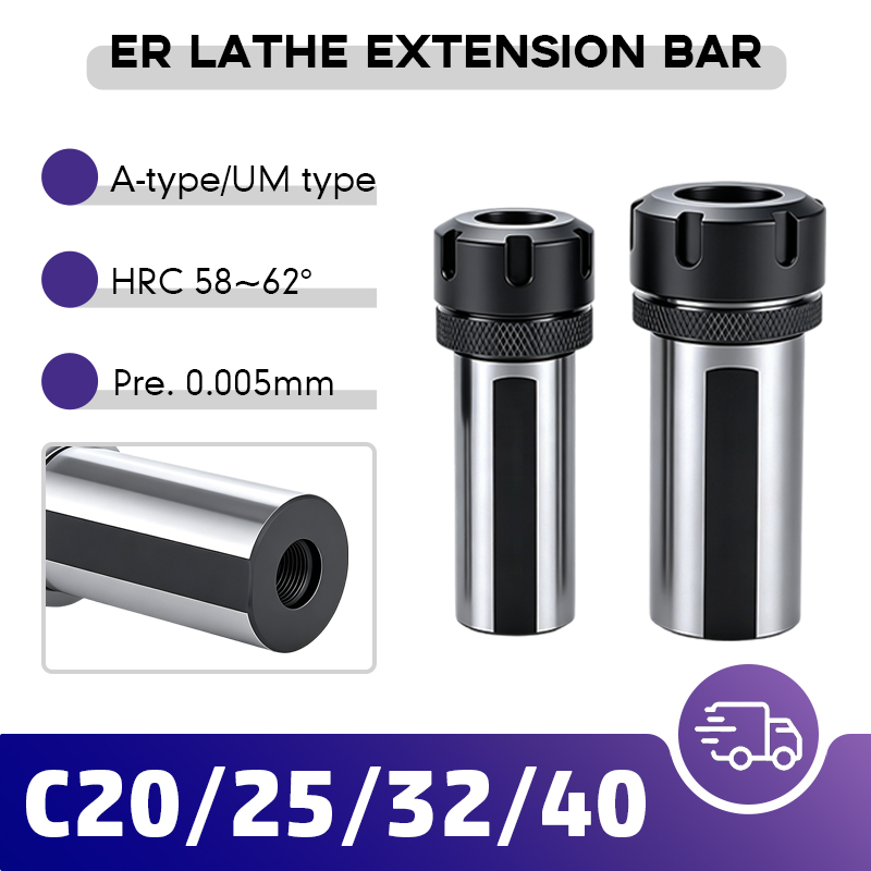 Rod Holder Fishing - Batang Ekstensi ER dengan Diameter Variabel