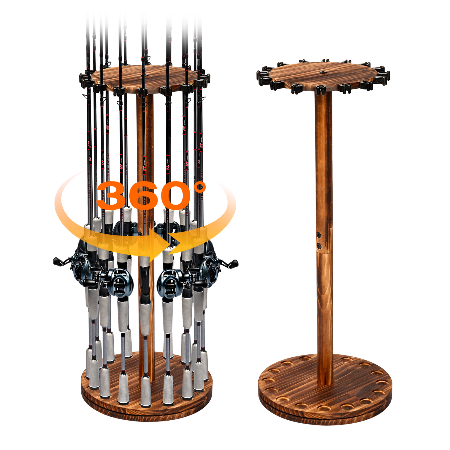 Carbon Fishing Rod - Rak Penyimpanan dan Pajangan Joran Pancing