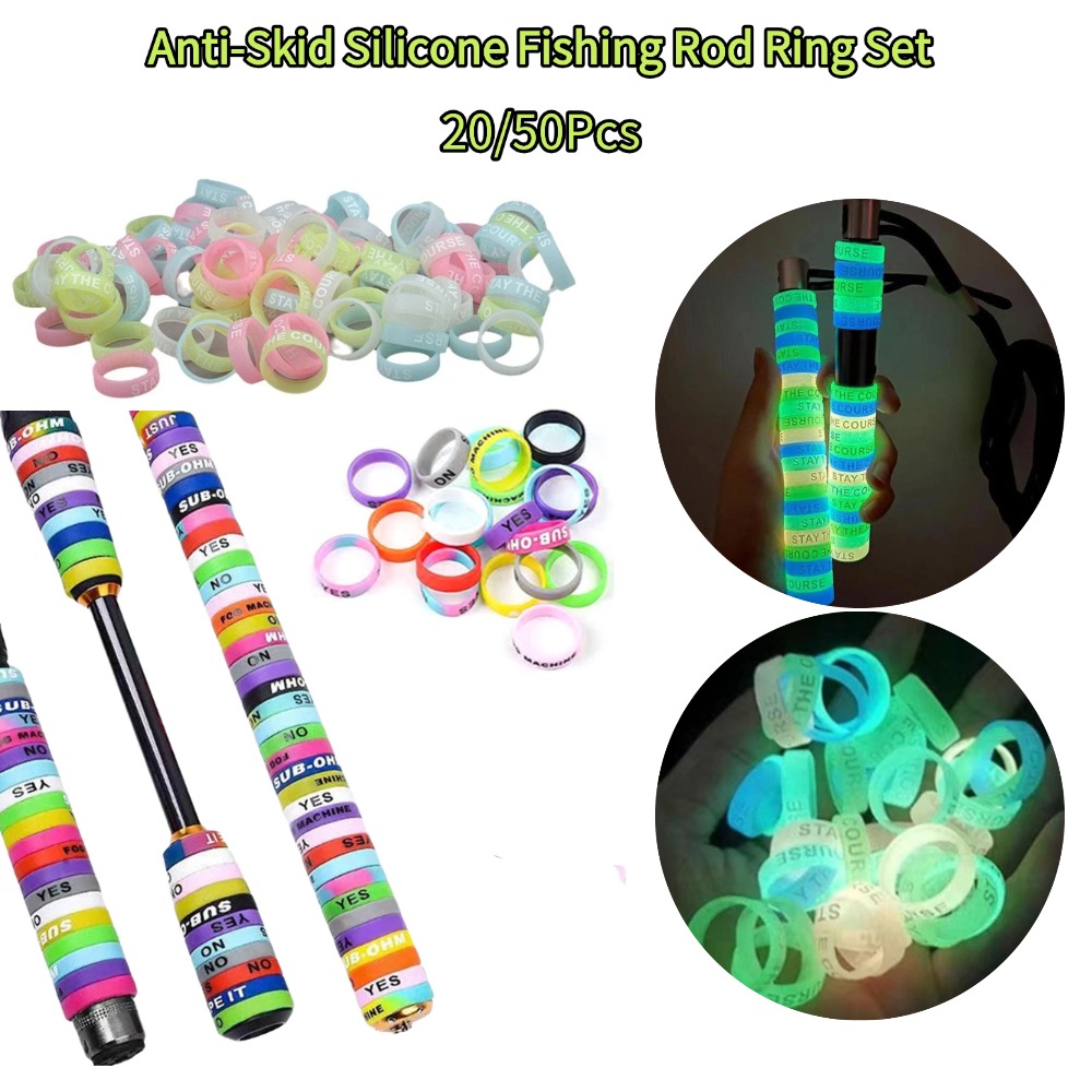 Fishing Rod Glove - 20/50 Buah Cincin Pegangan Joran Pancing