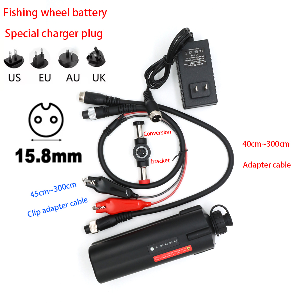Fishing Equipment Uk - Klip Aksesori Baterai Gulungan Listrik Pancing