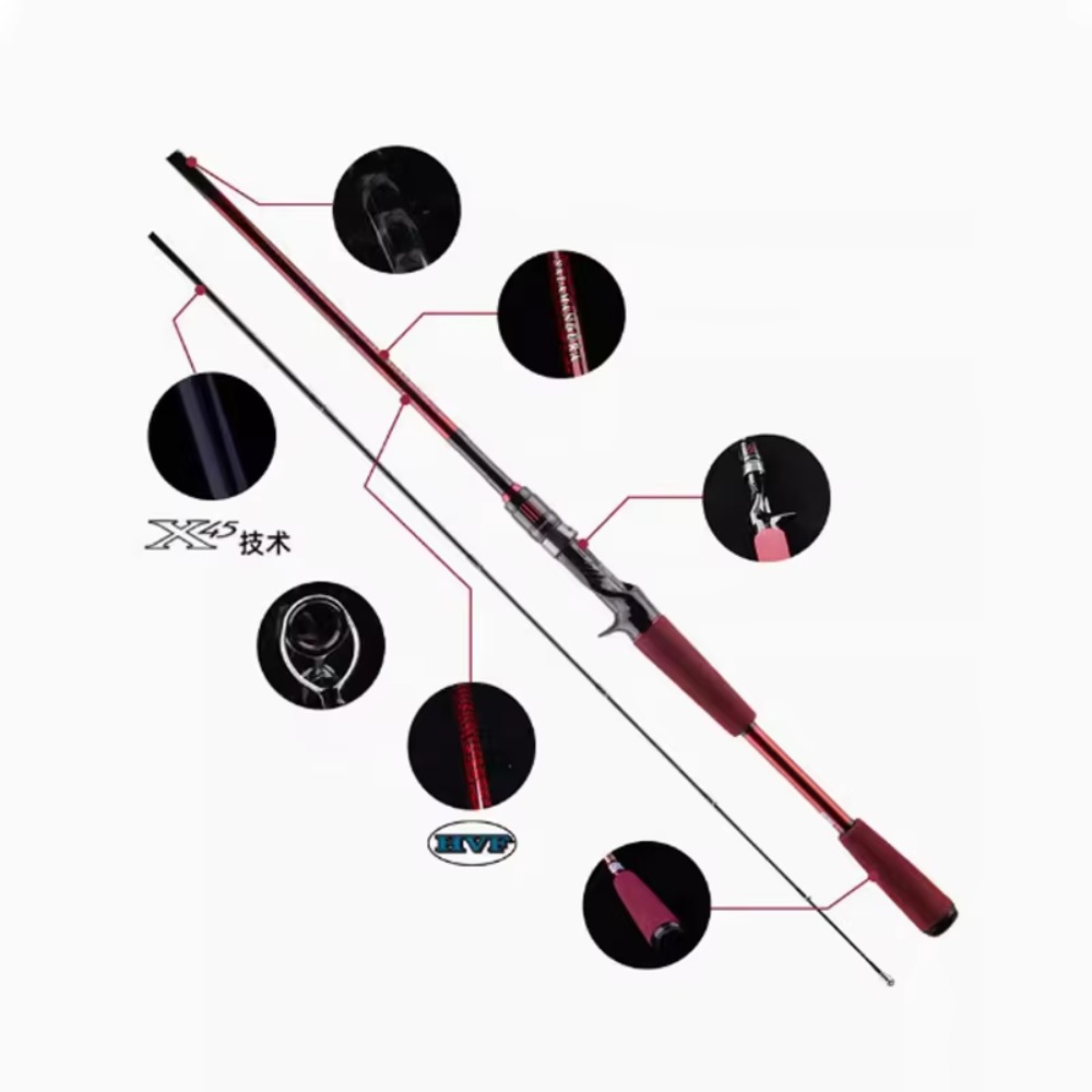 Joran Pancing Serat Karbon unt - Carbon Fishing Rod ulasan dan harga
